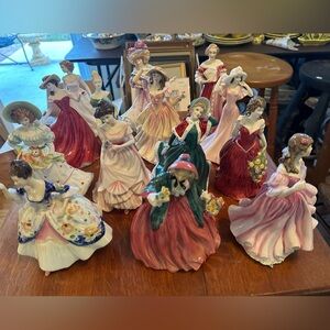 14 Royal Doulton Figurines